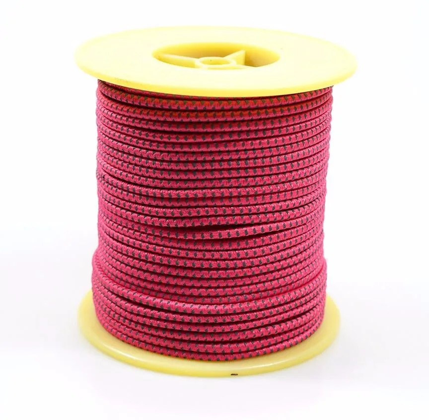 Custom Polyester 3mm Latex Strong Elastic Bungee Cord Buy Elastic