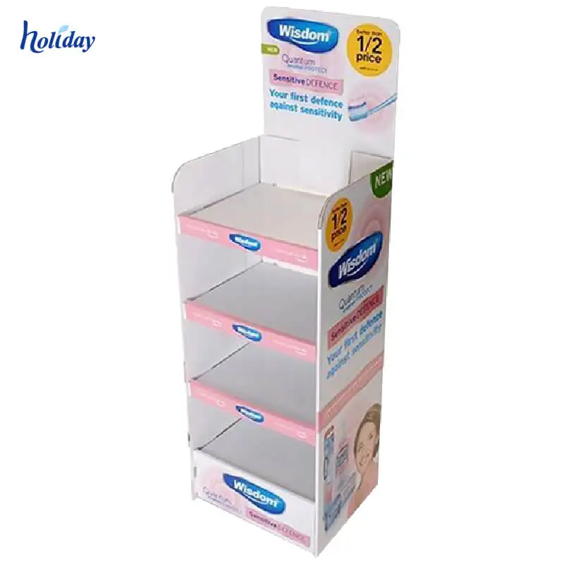 Corrugated Pop Pos Promotional Cardboard Soap Display Box,Creative Soap
