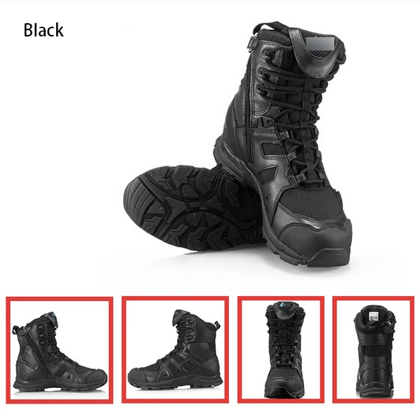 Us Army Type Military Combat Army Shoes With Cordura & Leather Material ...