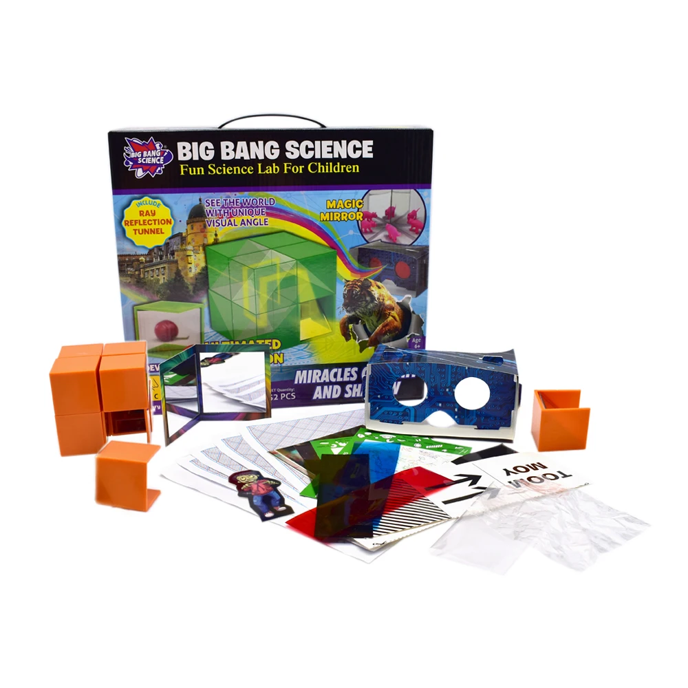 Miracles of Light and Shadow magical physics experiment science kits toy for kids