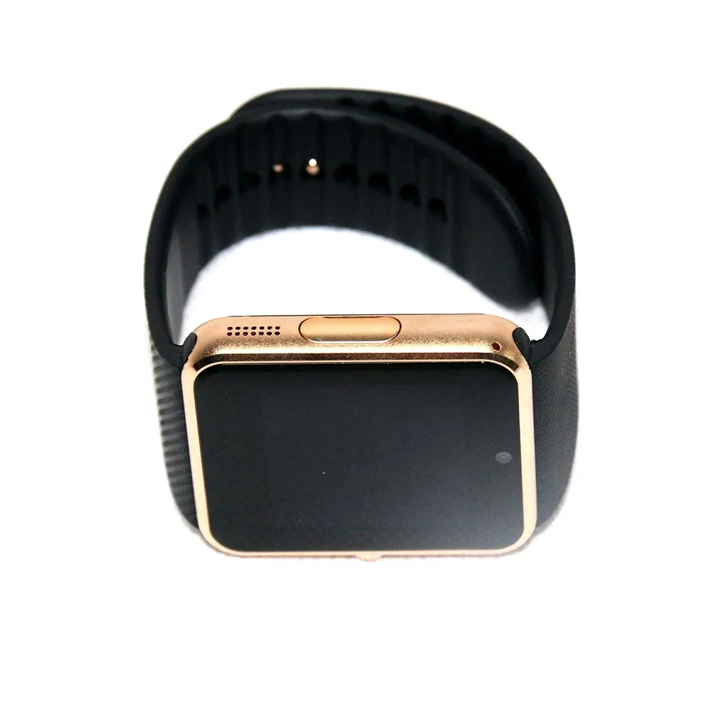 Silicone strap smart watch for android phone support SIM men women sport wristwatch With camera support Pedometer