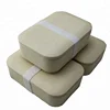Organic Bamboo Fiber Kids Lunch Box Storage FDA Approved BRA Free Dishwasher Safe lunchbox