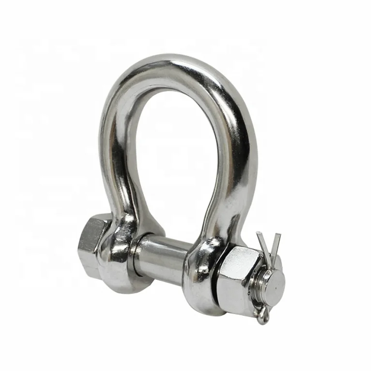 Stainless Steel Rigging 1 1-1/8 1-1/4 Inch Security Bow Shackle - Buy ...