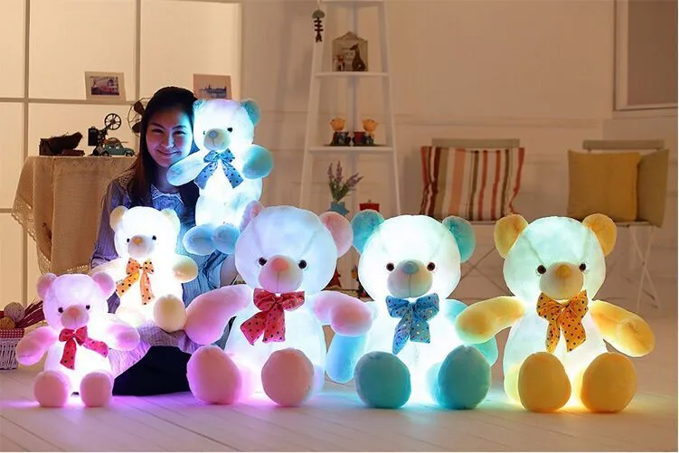 stuffed toy with lights