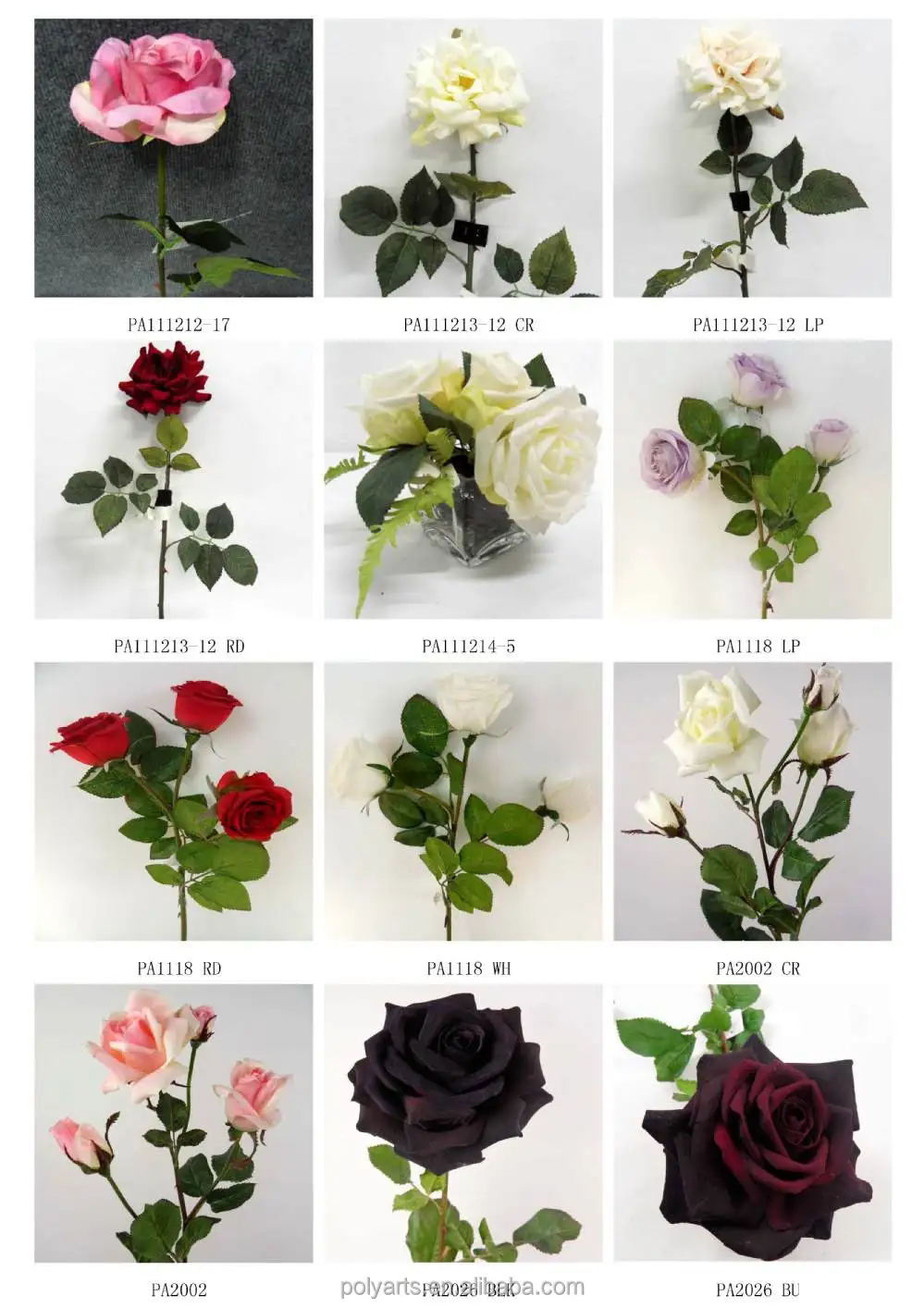 24" Flexible Tube Stem Artificial Rose,Real Rose,Decorative Rose Spray