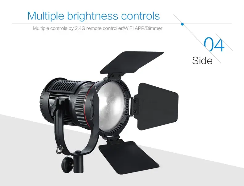 Nanguang 2.4G wifi portable lighting studio kit video light kit CN-30F 3KIT studio lighting kit for interview and studio