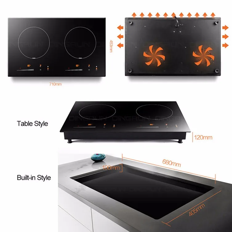 Commercial Outdoor Electric Portable Cooktop Induction Cooker