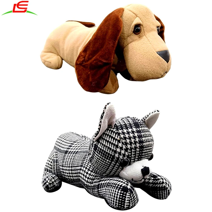 New Cute Dog Cat Door Stopper Fabric Animal Door Stop Puppy Kitten