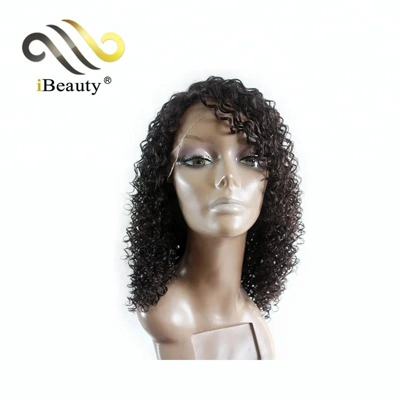 China Wig Supplier Brazilian Human Hair Lace Front Natural Cheap Braided Curly Wigs