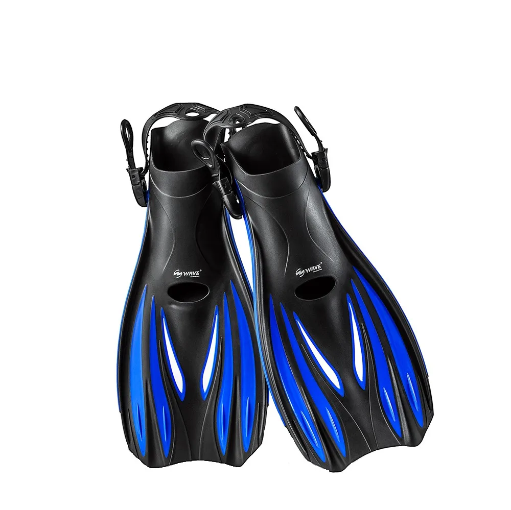 

Snorkeling gear adult adjustable rubber open heels scuba diving fins, Customized