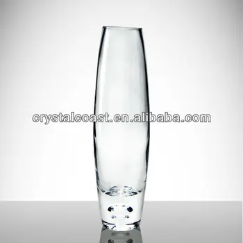 Clear Cylinder Bohemia Crystal Vase For Weddings Centerpieces