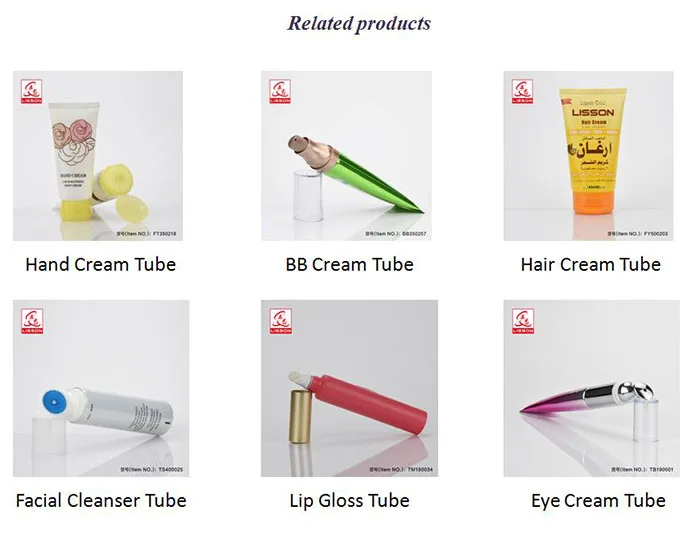Vibration Ceramics Eye Cream Container Cosmetic Plastic Tube Packaging For Eye Cream