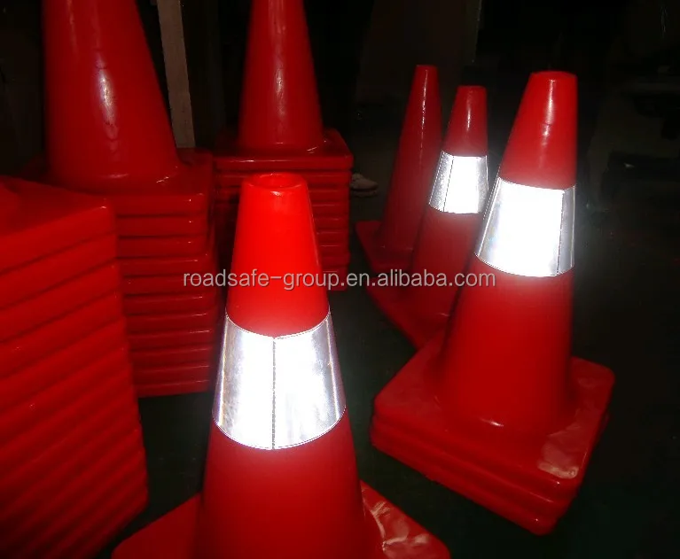 Durable Flexible Pvc Plastic Traffic Safety Road Cone With Base - Buy ...