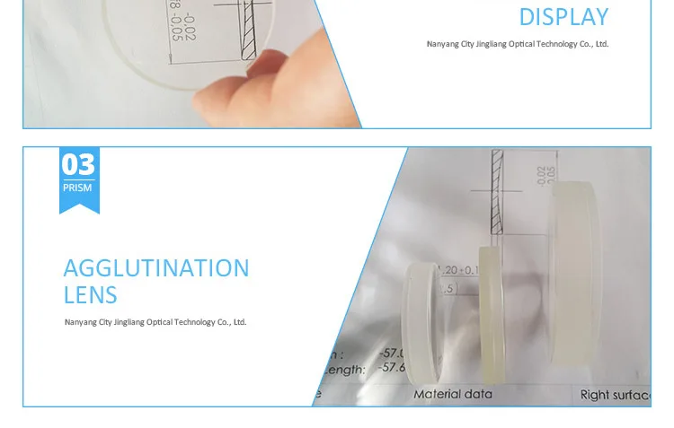 doublet achromatic objective lens