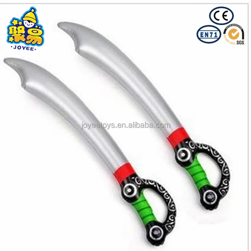 1x Inflatable Blow Up Pirate 60cm Sword Cutlass Pirates Fancy Dress
