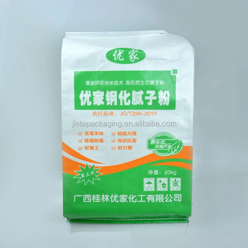 pp woven putty bag
