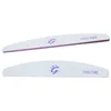 Nail File Logo White, Professional High Quality White 100/180 Strip Shape Nail File