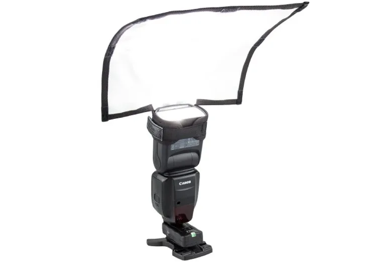 Camera Flash Photography Speedlight Diffuser Bend Reflective Bounce