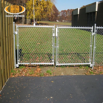 Hot Dipped Galvanized Chain Link Fence Gates 36 Inch Chain Link Diamond ...