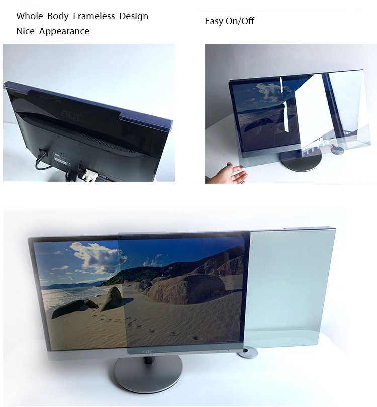 2018 Hot Sale Antiblue Light Tv Acrylic Screen Protector For 23"24" Led Monitor Screen Buy