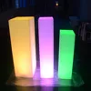 rechargeable garden party lighting Multicolor changed RGB led floor lights plastic 80 cm high decor floor lamp