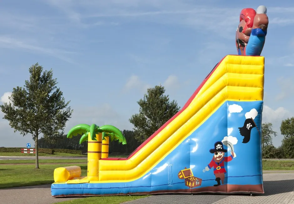 funy kids inflatable pirate slide for sale