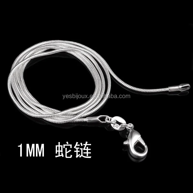 

925 mark jewelry chain 925 logo chain jewellery whoesale