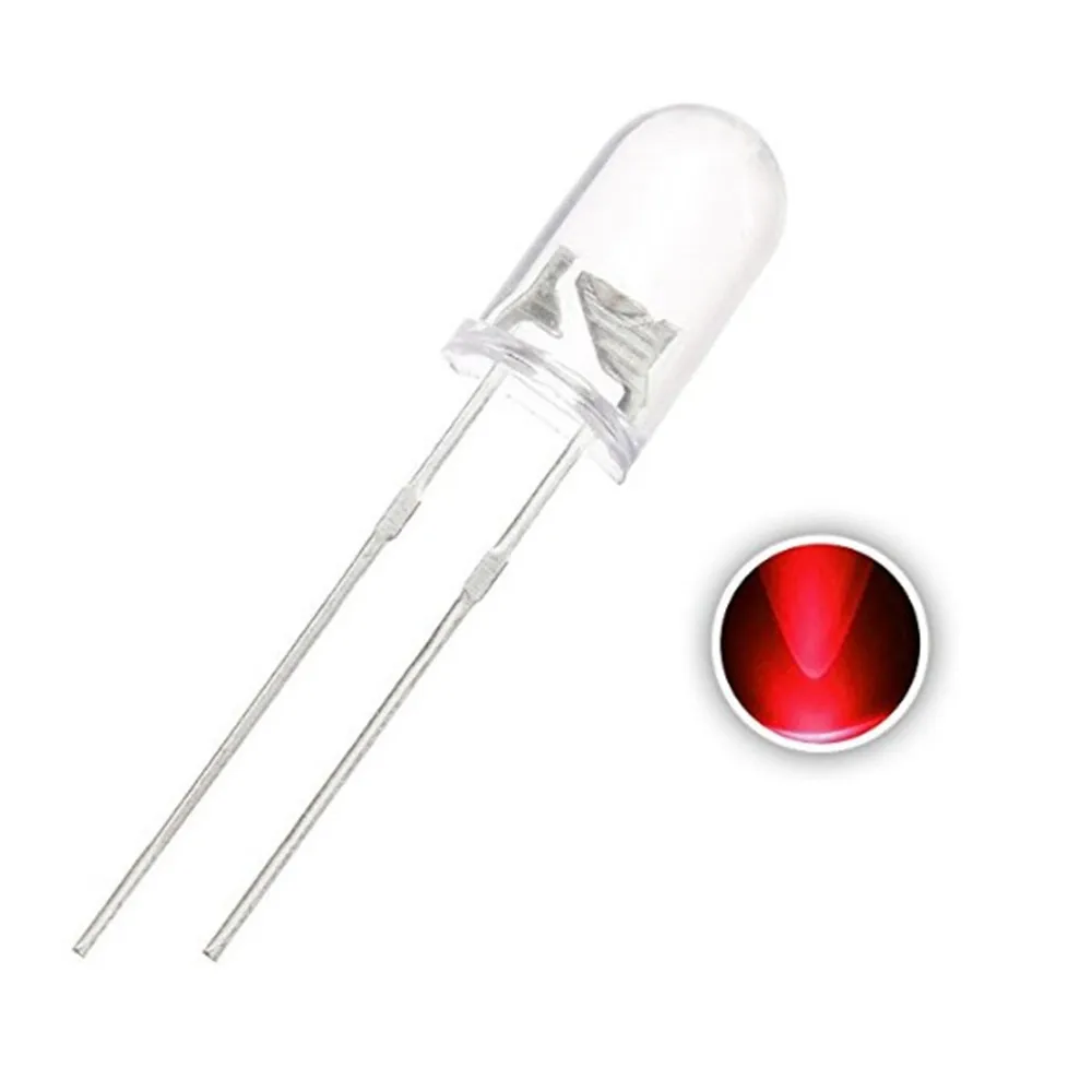 bright leds multi chip low voltage diode lights 5mm round green red white blue led light