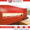 Customized Red New Model Kitchen Cupboard Door Cabinet Counter Design