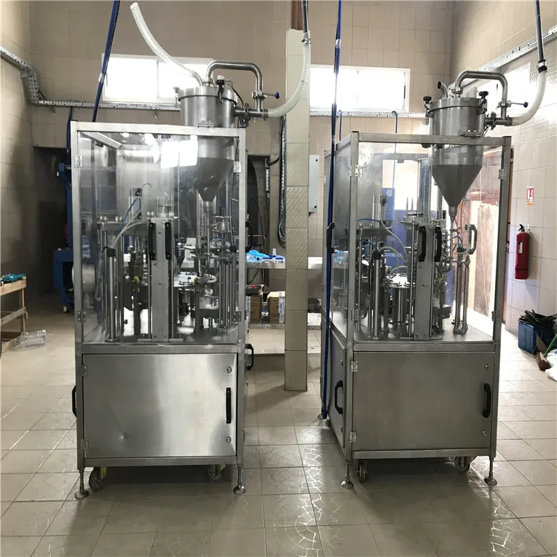 Certification Automatic cupping and sealing machine cupping  filling machine roll film