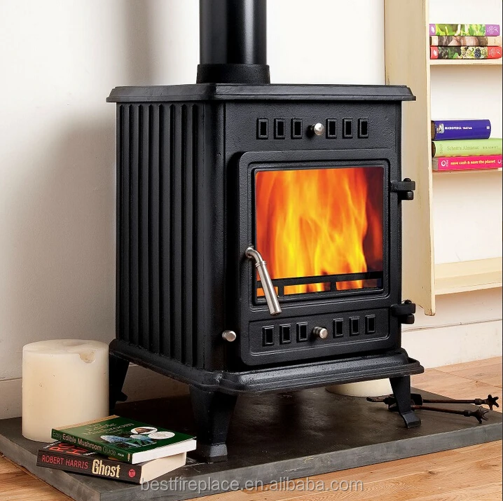 Modern Indoor Wood Burning Fireplace 8kw Cast Iron Wood Stove Buy Modern Design Wood Burning