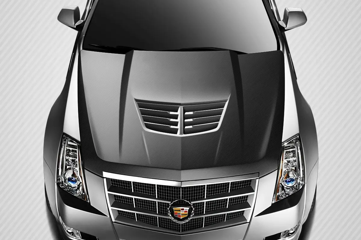 1584.0. 2008-2013 Cadillac CTS-V Carbon Creations DriTech Stingray Z Hood- ...