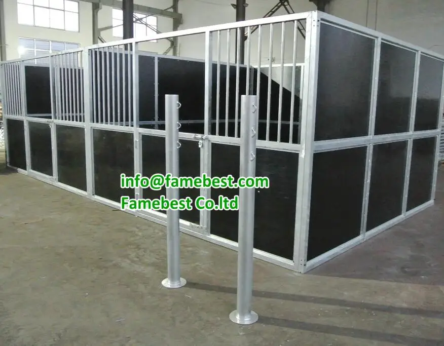 Modular Galvanized Horse Stall Fronts Panels With Sliding Buy Horse