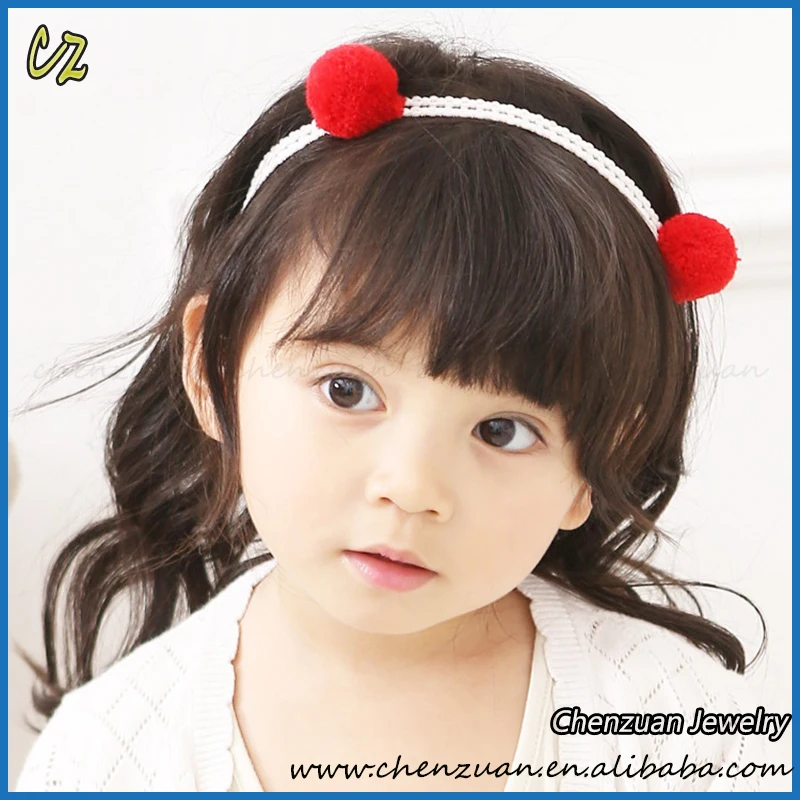 Simple Cute Korean Style Baby Elastic Hair Stretch Headbands View