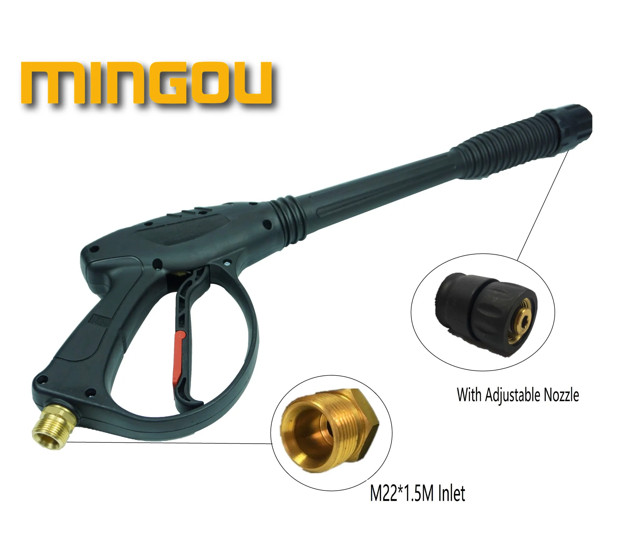 Snow Foam Cannon M22*1.514 Quick Connector /brass Quick Connect For High Pressure Washer Hose