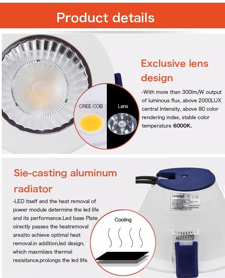 product-Round Cylinder 5W 400LM IP20 COB surface mounted led ceiling light new-Leimove-img-1