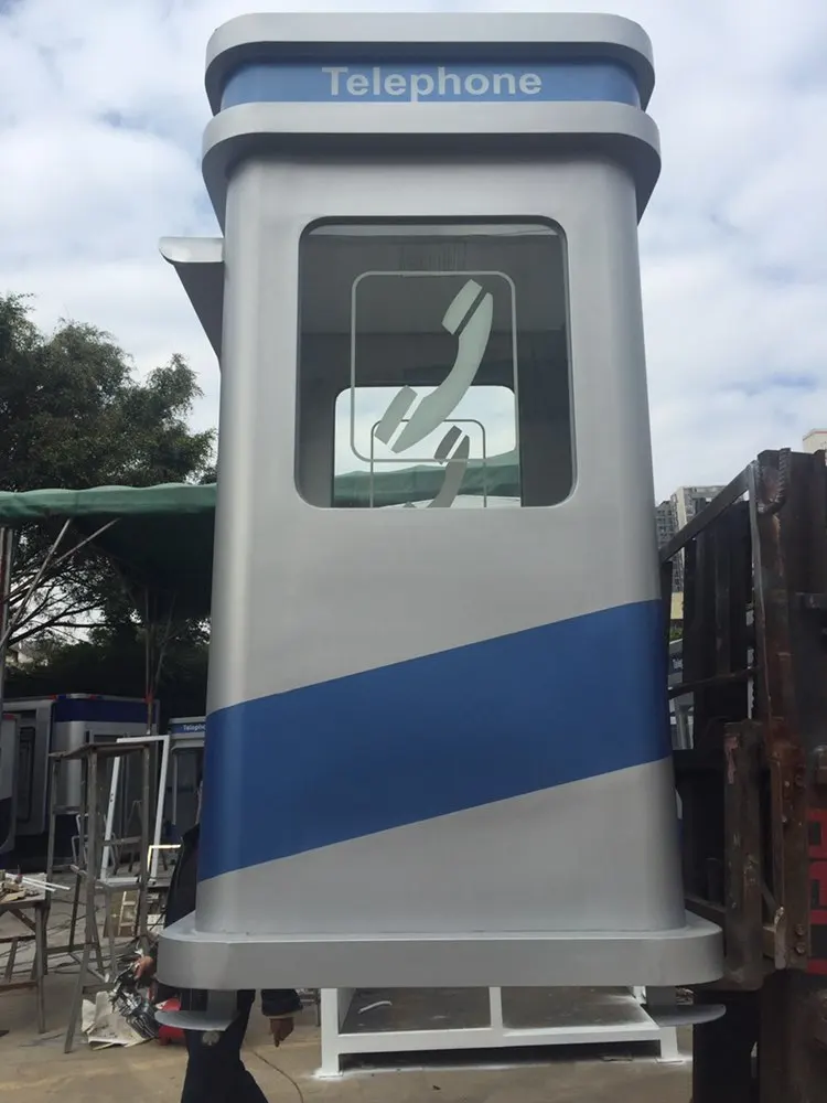 23db Telephone Booths Acoustic Phone Booth Oem Heavy Duty Telephone