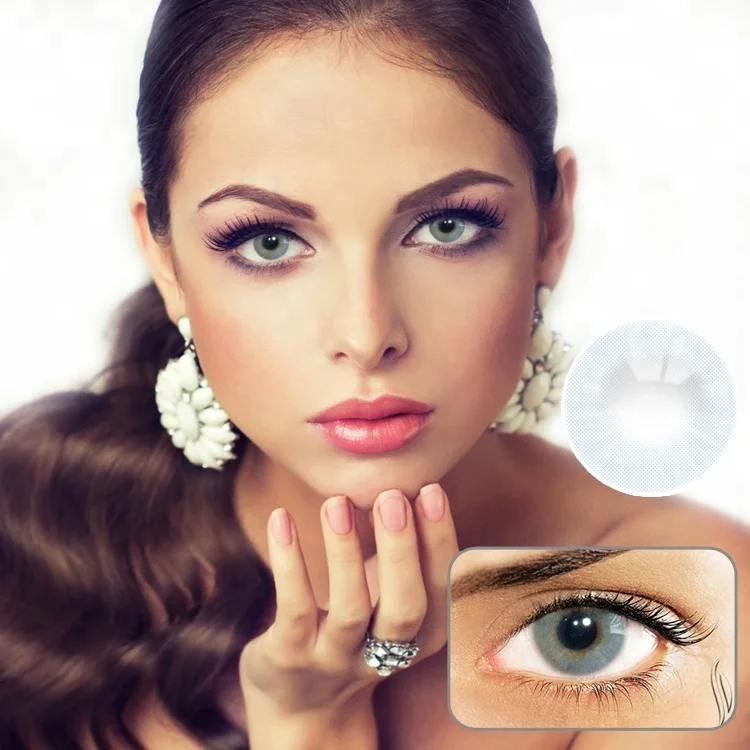 

Wholesale Aurora Color Contact Lenses for Big Eyes, 3-tone