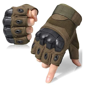 fingerless tactical shooting gloves