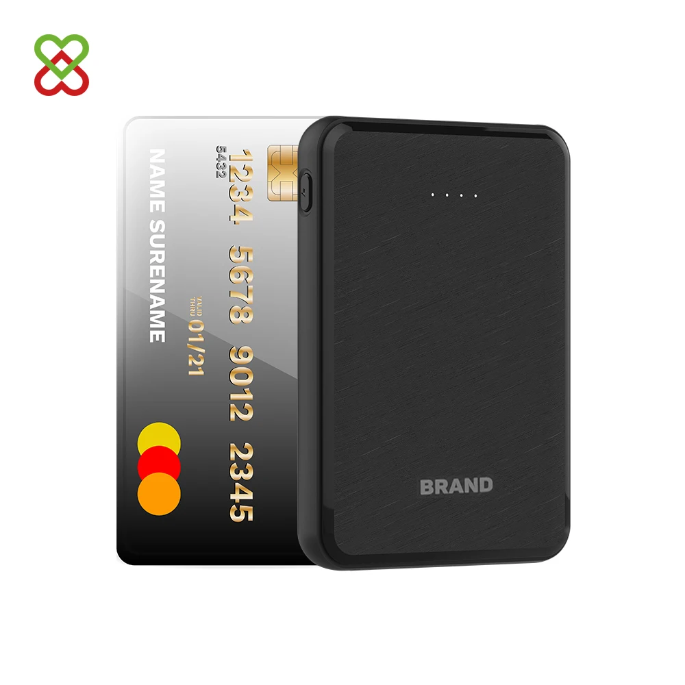 

5000mAh Credit Card Small Size Portable Mini phone charger power bank