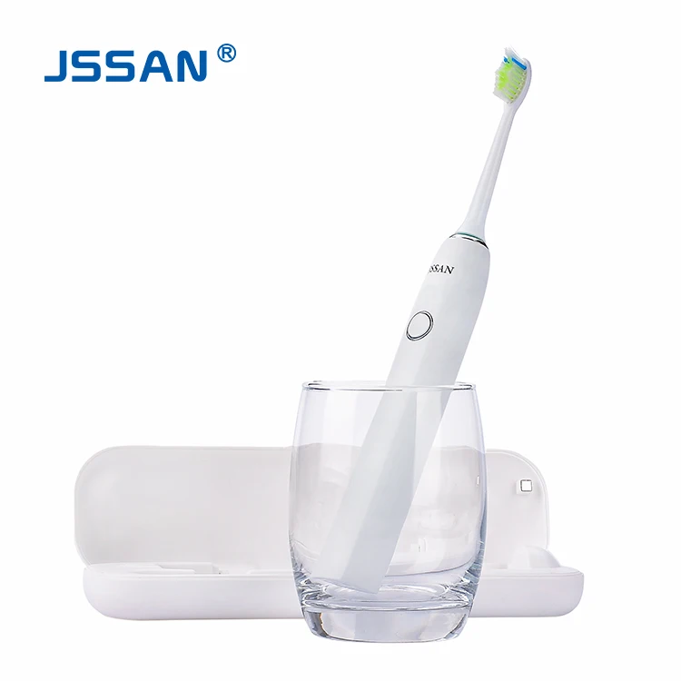 

Hot wholesale rechargeable Wireless induction charging 5 modes foldable sonic electric toothbrush for adult