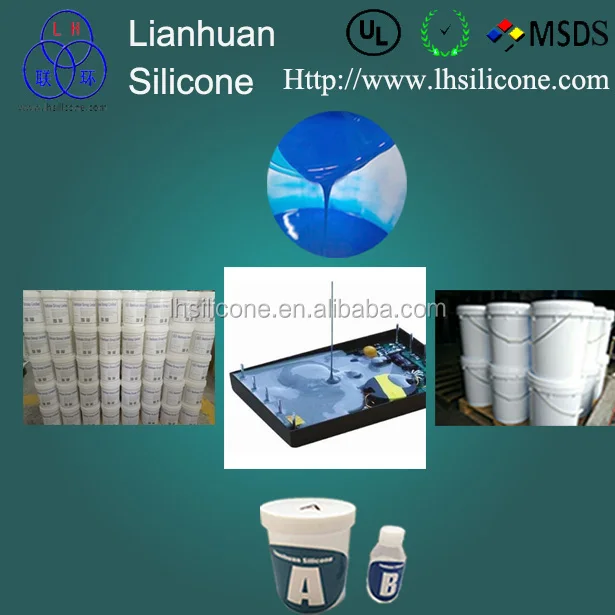 Highly conformable highest thermal conductivity silicone filling for Electronic Potting