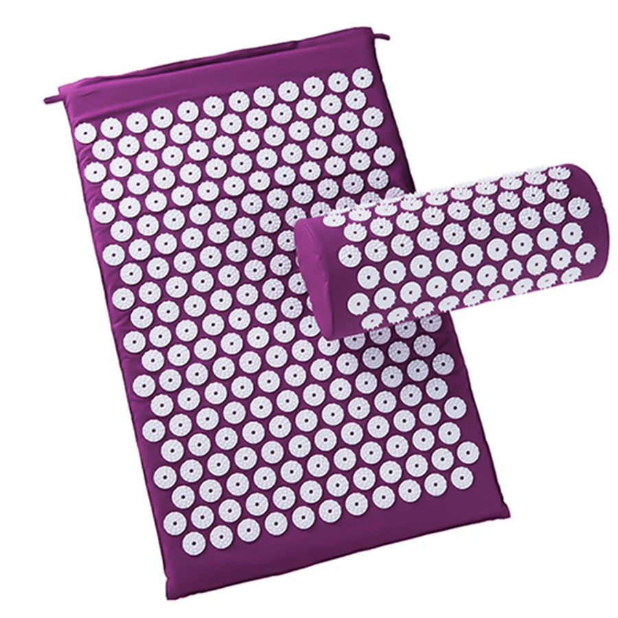 

Exercise Needle Mat Massage Cushion With Acupuncture Massage Pillow, Purple,green, blue, gray ......