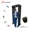 Security Portable walk through metal detector used at airport.hotel,police,train station