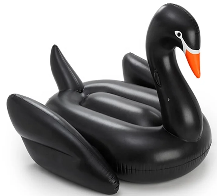 

Big Black/White/Gold Swan Float Animal Pool Float Swimming Inflatable Toys for Sale