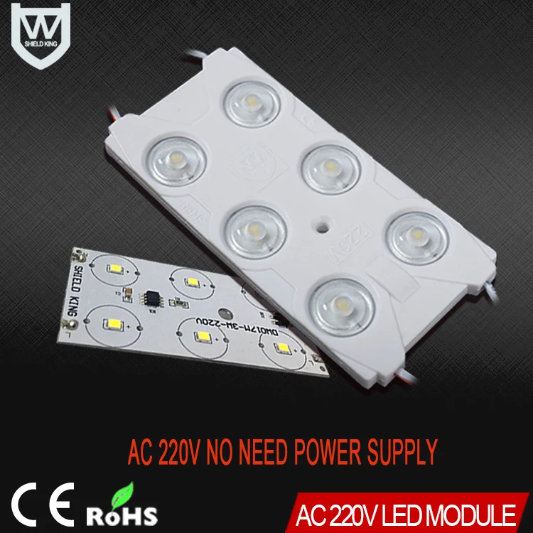 20-500PCS 2835 3LED Module 12V LED sign Backlight Modules Advertising Light Box