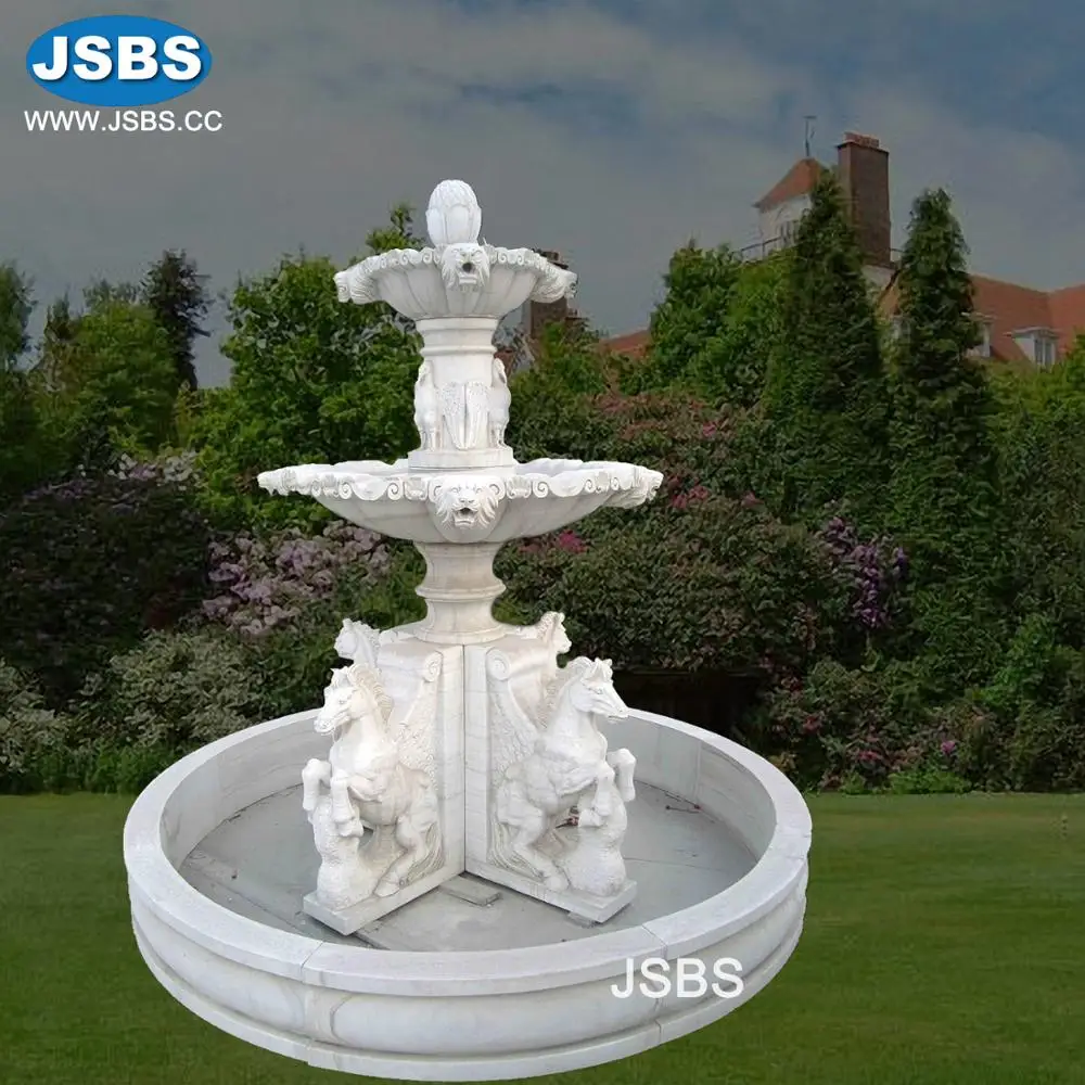 Decorative Large Outdoor Stone Horse Water Fountain Buy Stone Horse