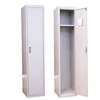 Single Door Steel Almirah Bedroom Clothes Storage Cabinet Steel Locker For Sale