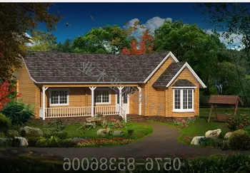 High Quality Prefab Log Cabin Prefab Kit Homes Prefab House Knock