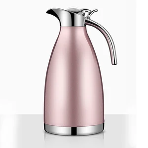 Image of 2019 New Product 2l Big Capacity Household Double Wall Vacuum Stainless Steel Coffee Pot Thermal Carafe Pots